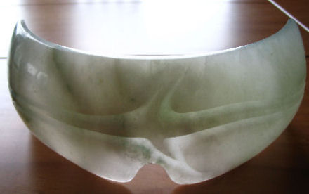 Rock Glasses showing translucency